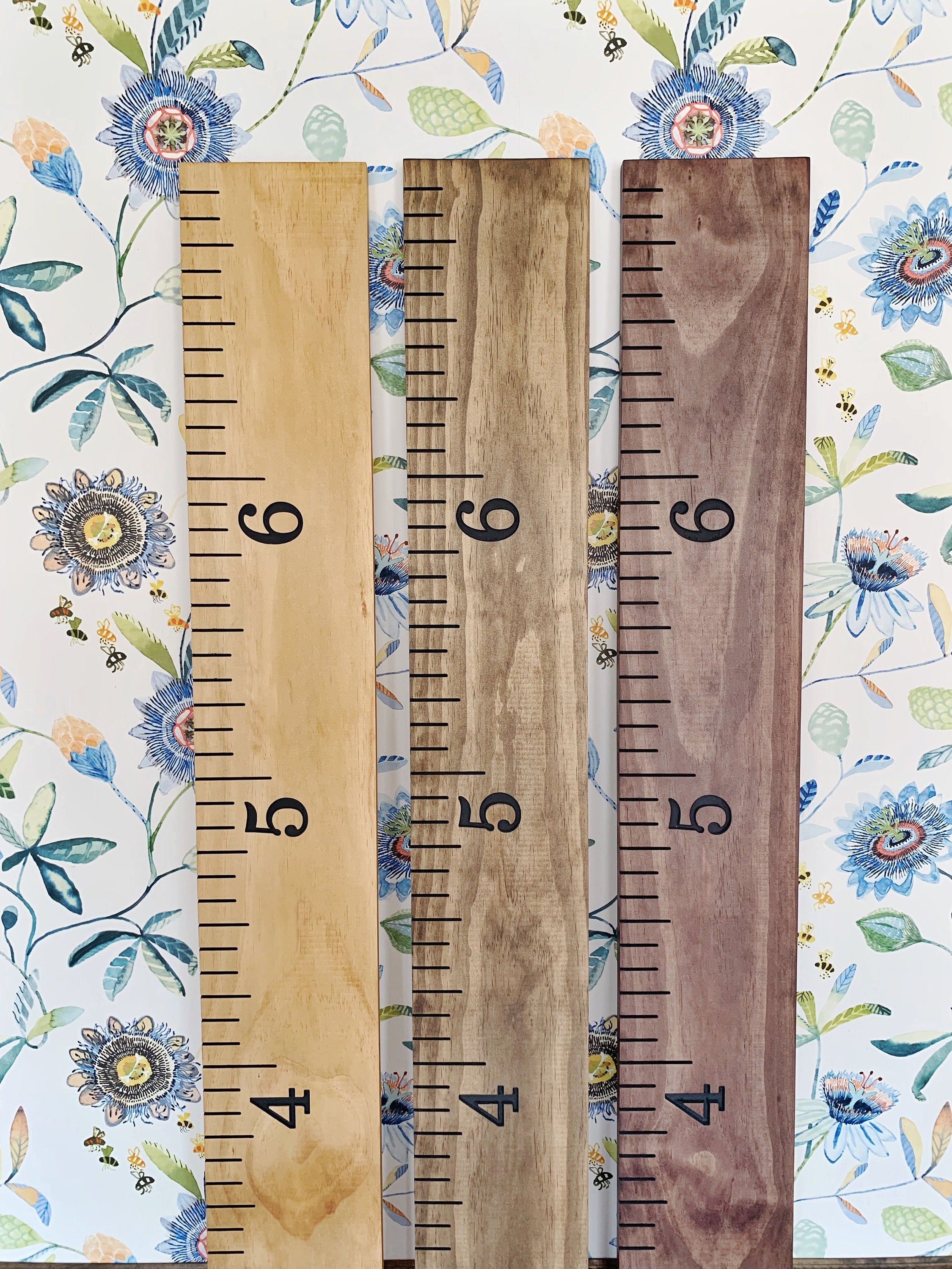 Growth Chart Made Of Wood