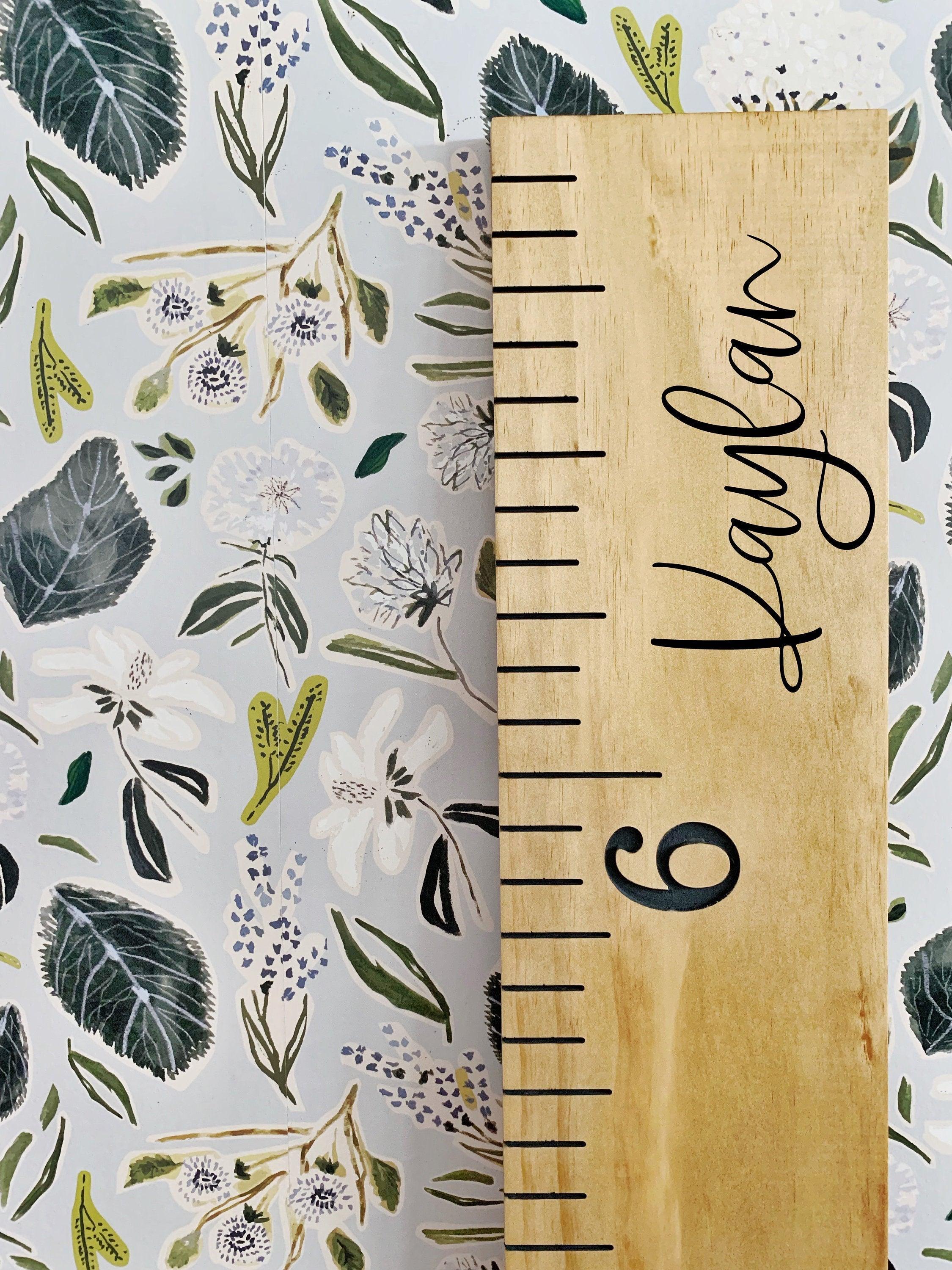 Kaylan Edition : Engraved Growth Chart - Half Pint Ink