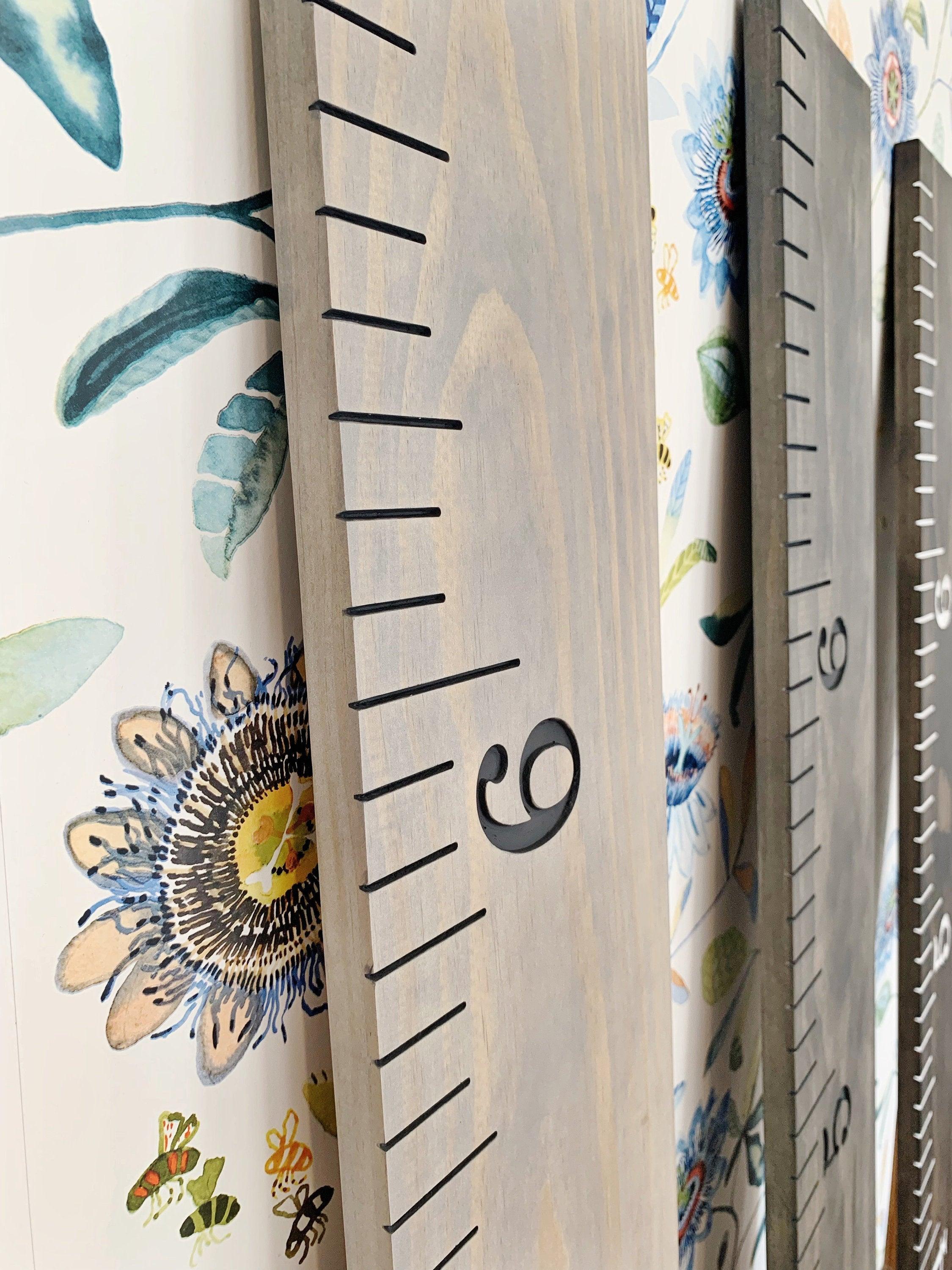 Engraved Growth Chart : Classic Gray - Half Pint Ink