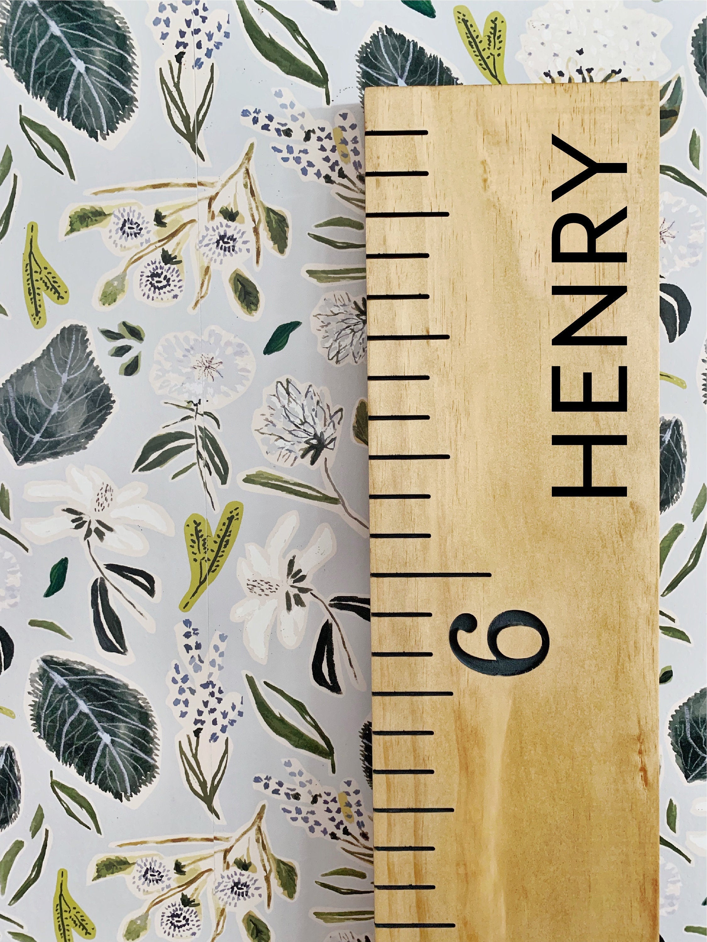 Henry Edition : Engraved Growth Chart - Half Pint Ink