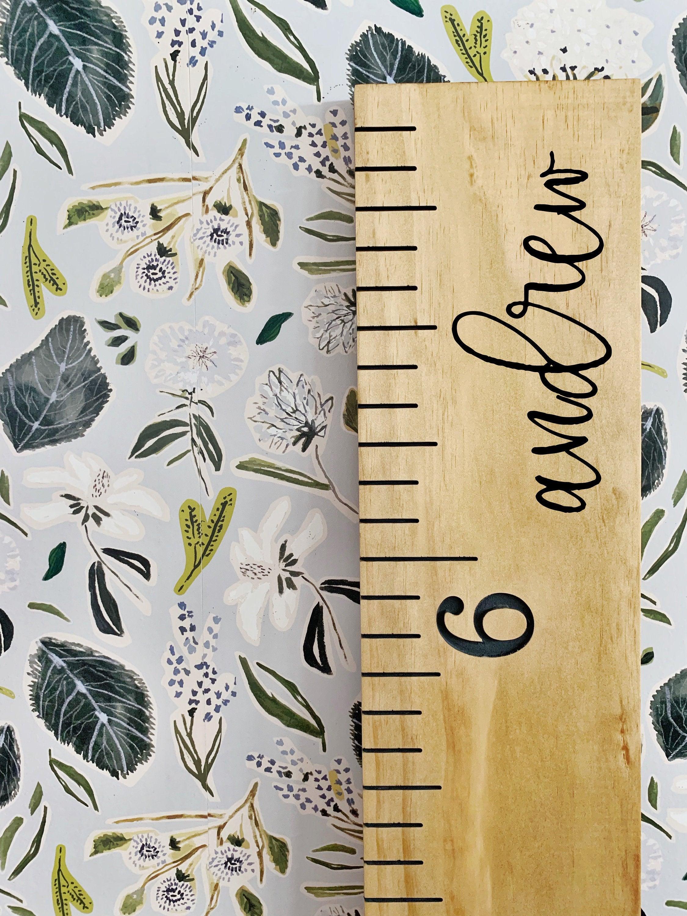 Andrew Edition : Engraved Growth Chart - Half Pint Ink
