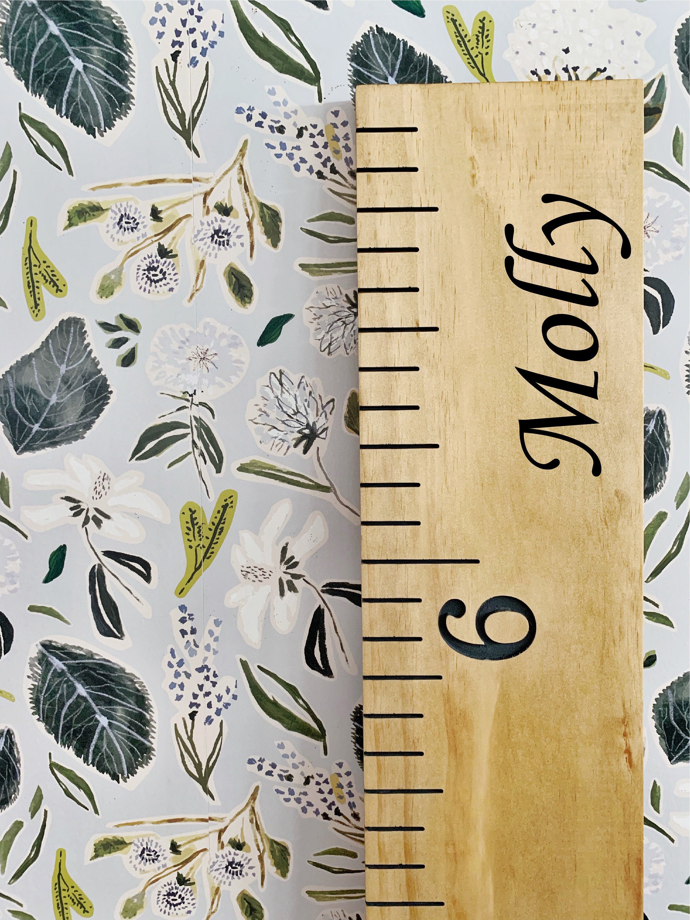 Molly Edition : Engraved Growth Chart - Half Pint Ink