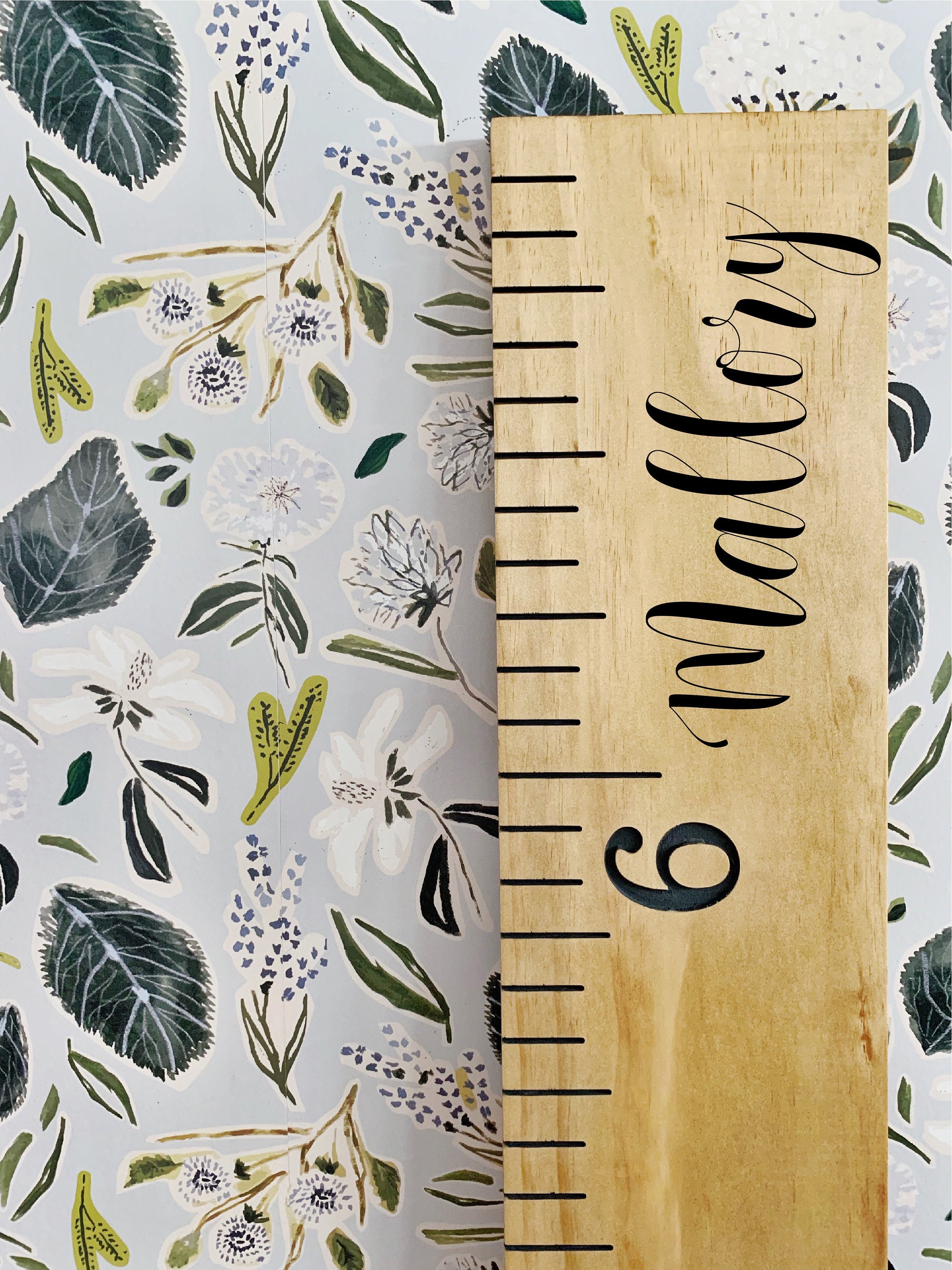 Mallory Edition : Engraved Growth Chart - Half Pint Ink