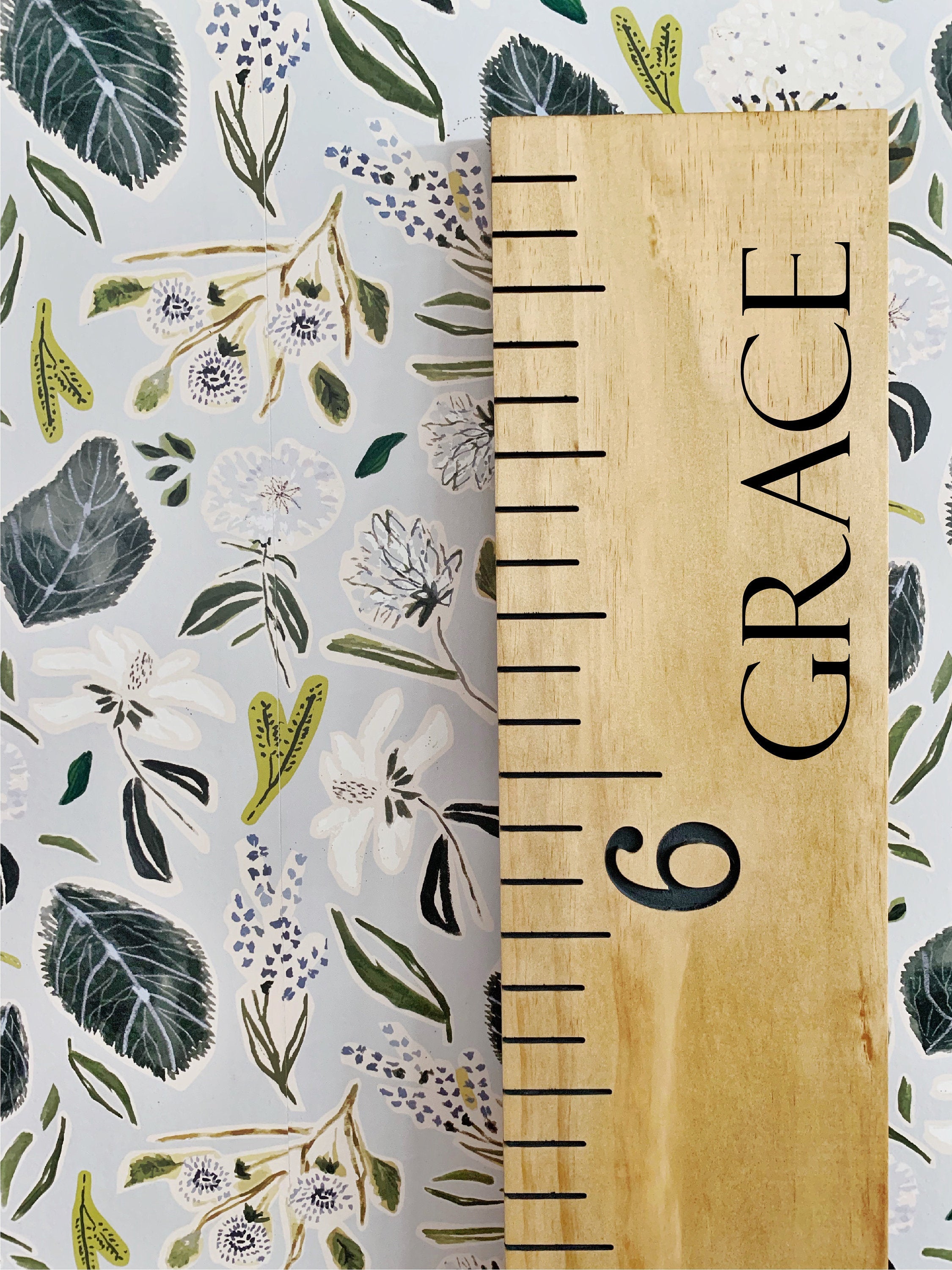 Grace Edition : Engraved Growth Chart - Half Pint Ink