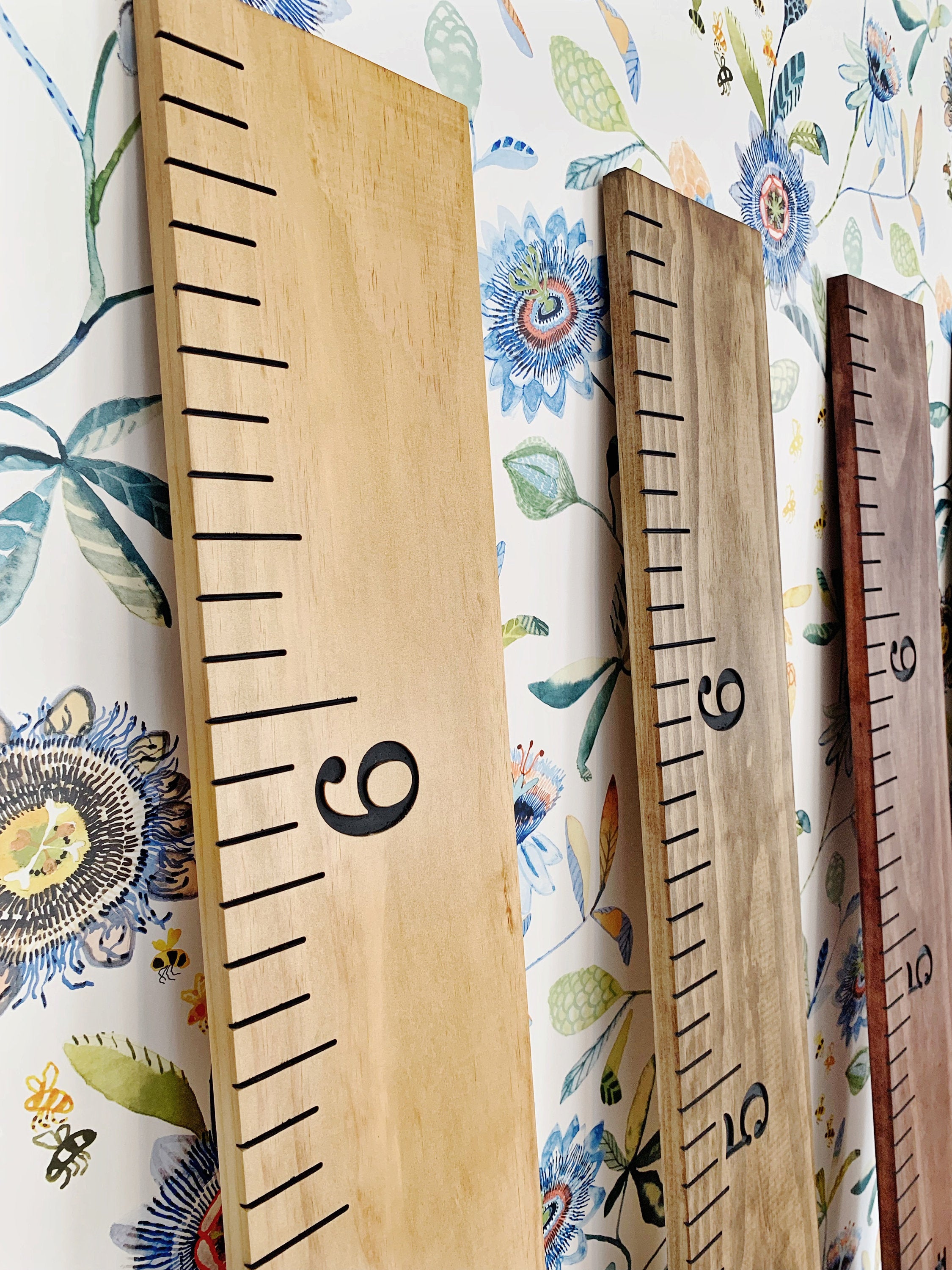 Red Mahogany Growth Rulers