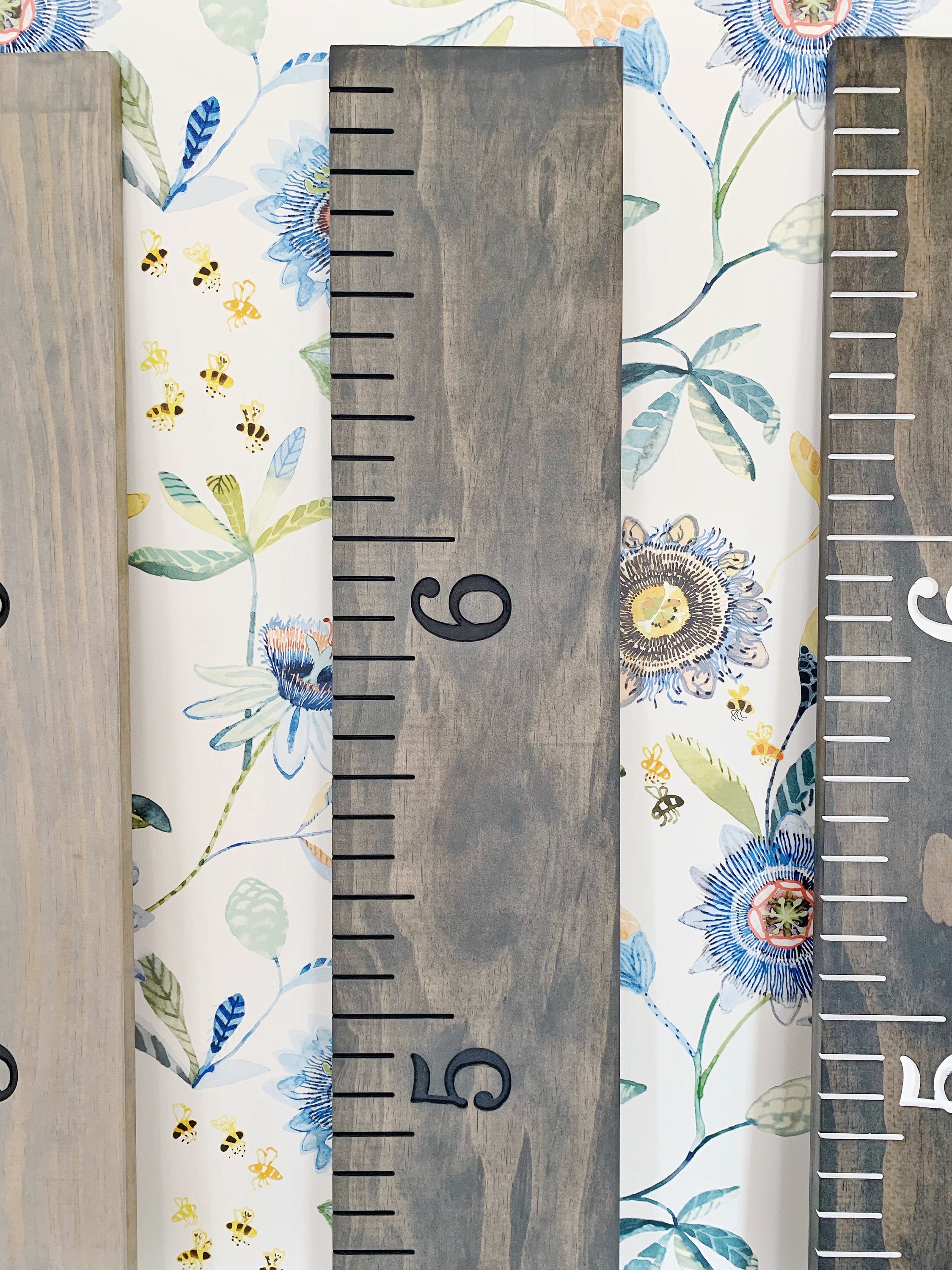 Engraved Growth Chart : Carbon Gray - Half Pint Ink