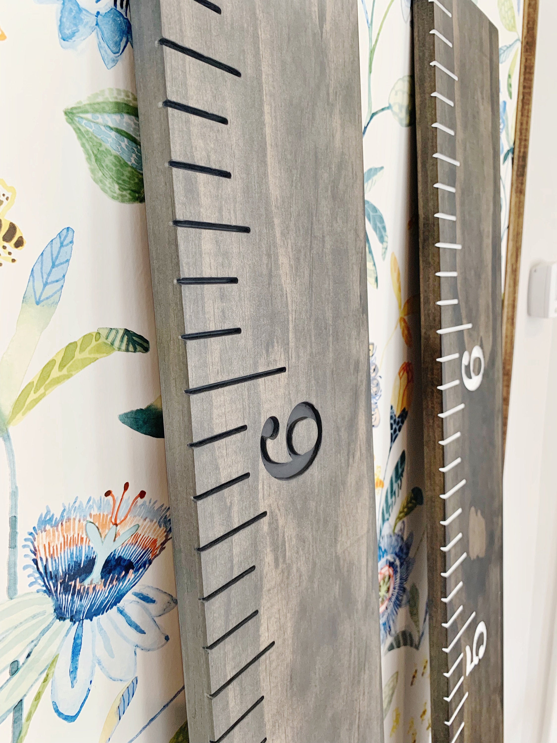 Engraved Growth Chart : Carbon Gray - Half Pint Ink