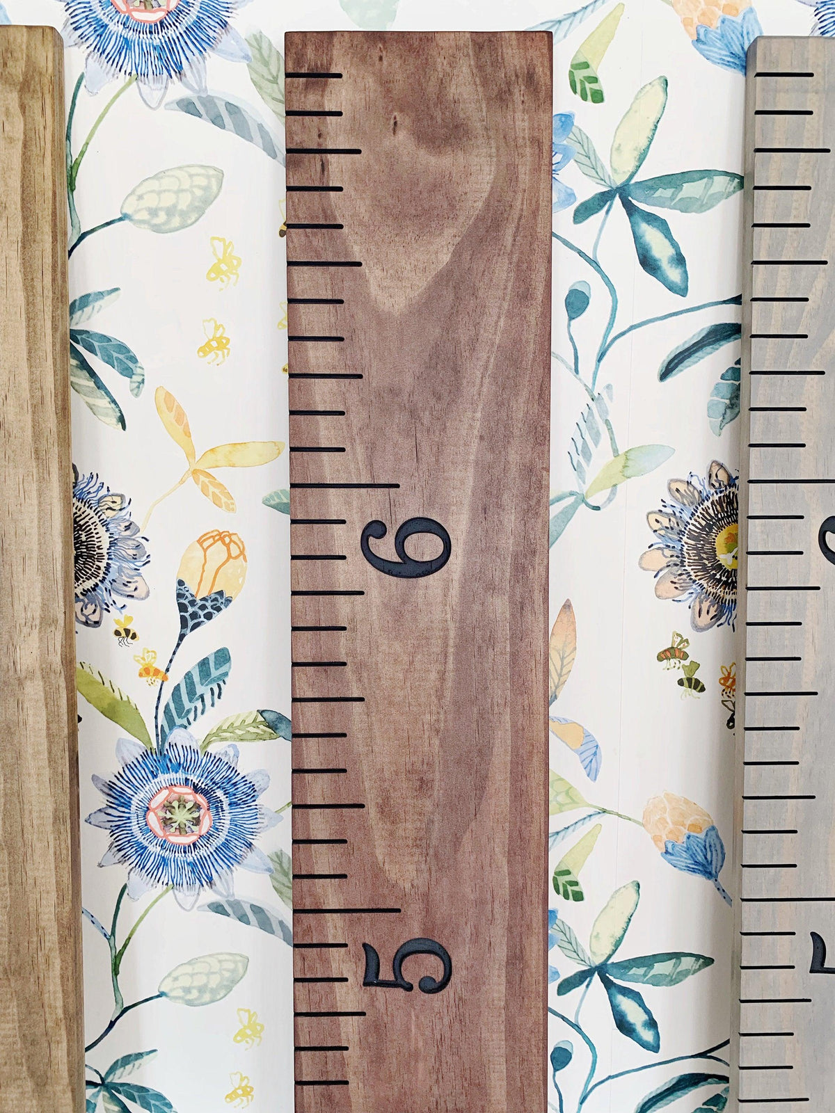 Red Mahogany Growth Rulers | Growth Chart Red Mahogany | Half Pint Ink