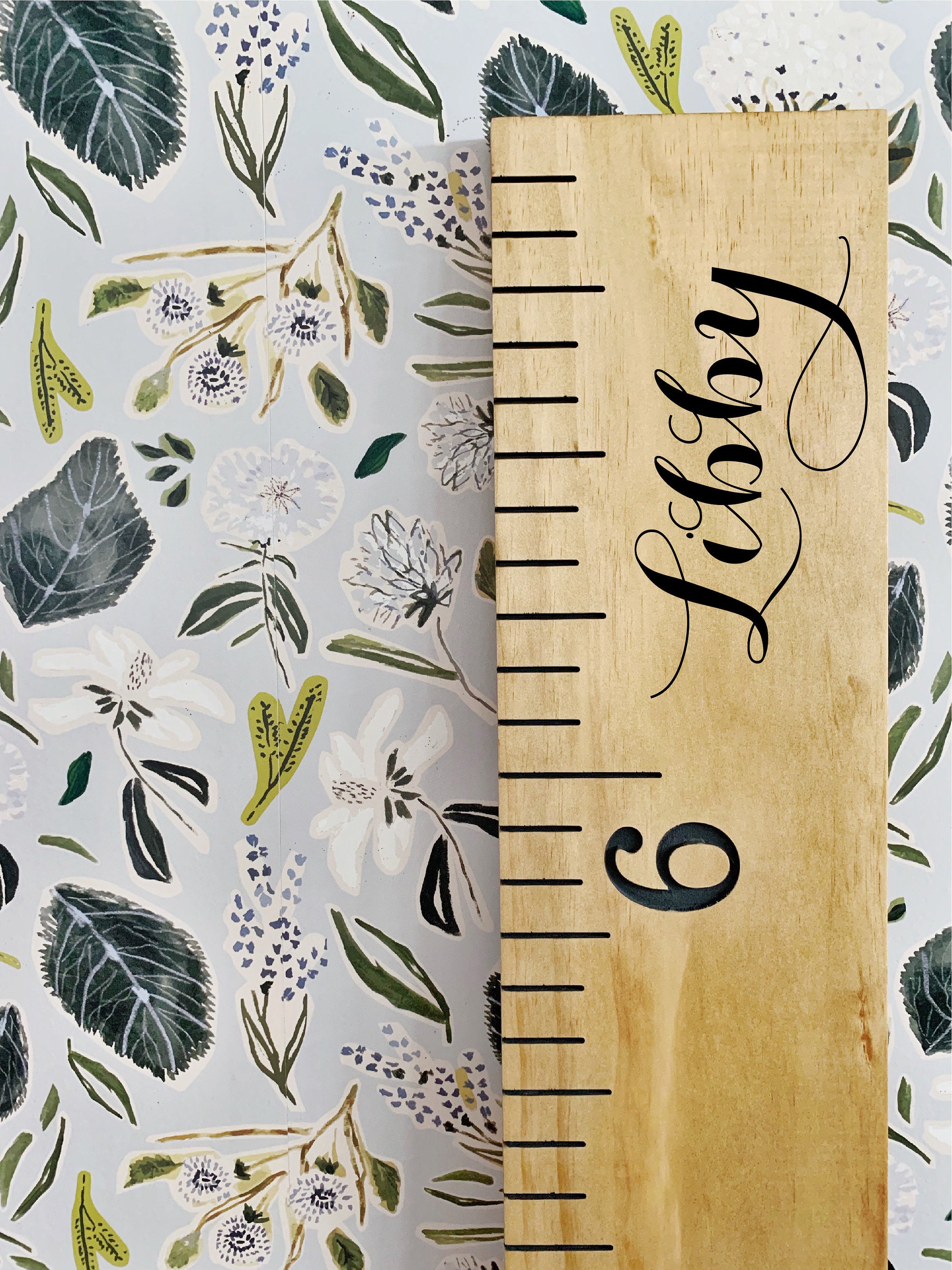 Libby Edition : Engraved Growth Chart - Half Pint Ink