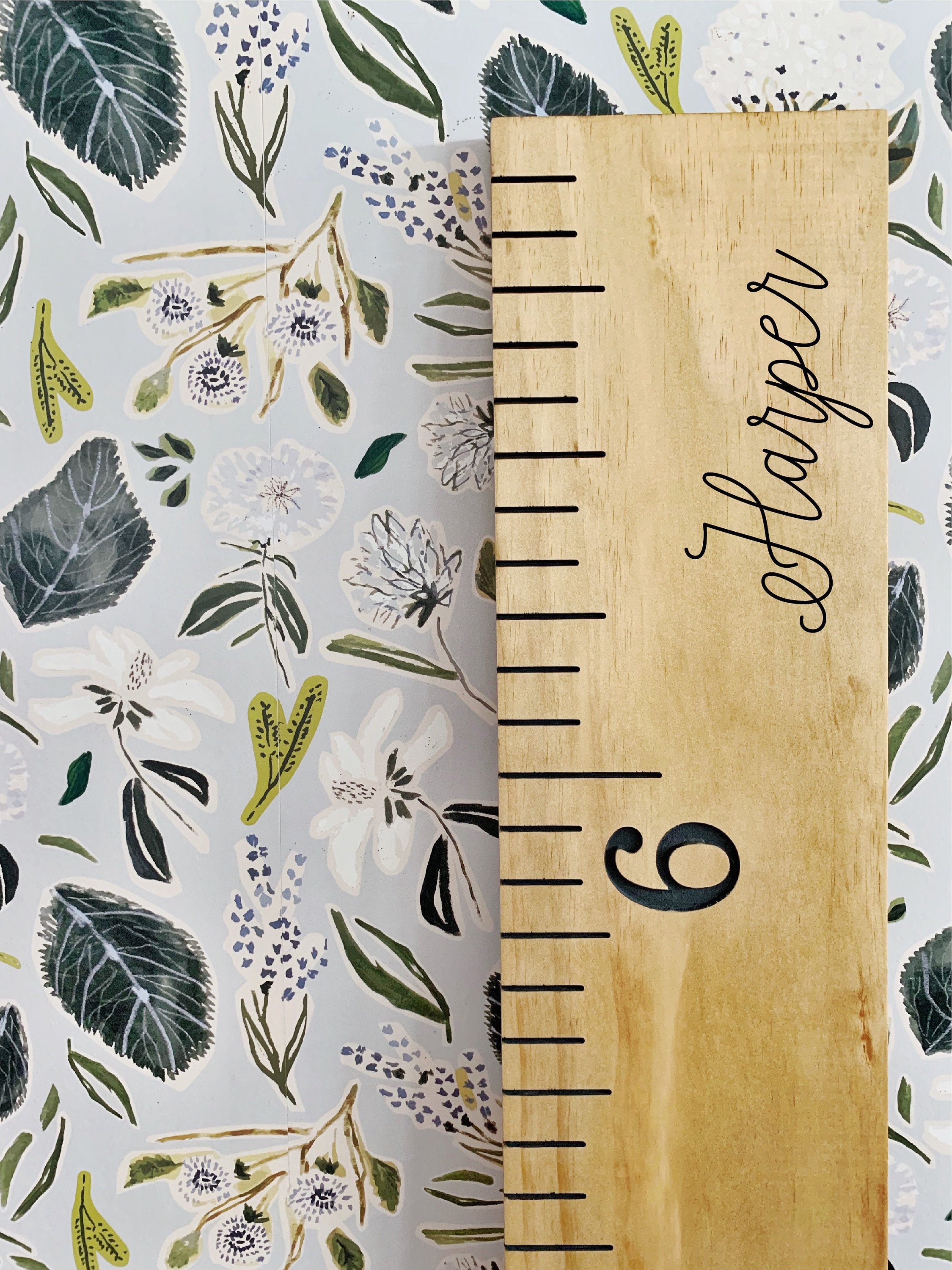 Harper Edition : Engraved Growth Chart - Half Pint Ink