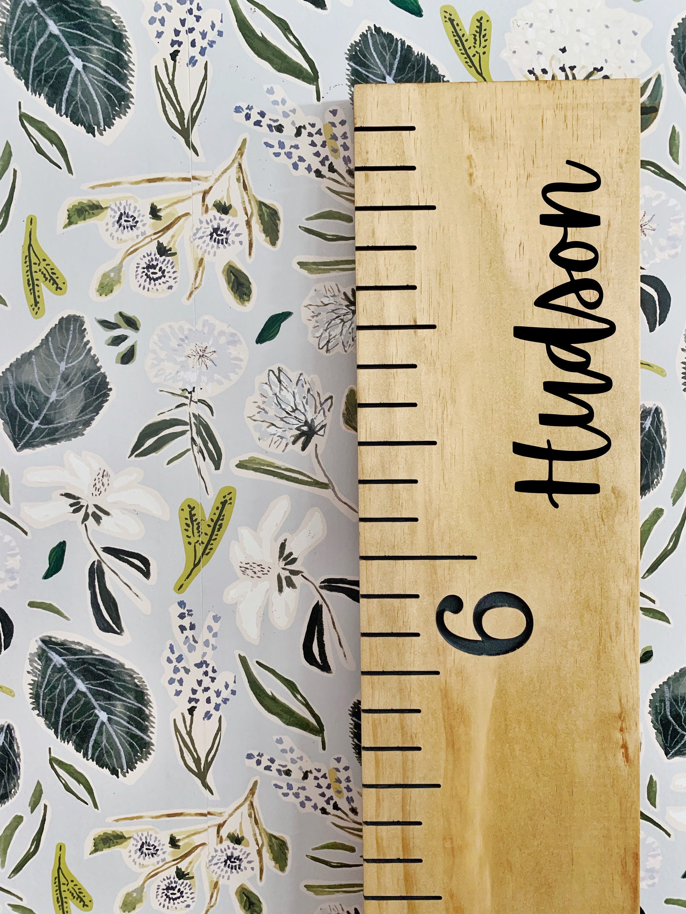 Hudson Edition : Engraved Growth Chart - Half Pint Ink