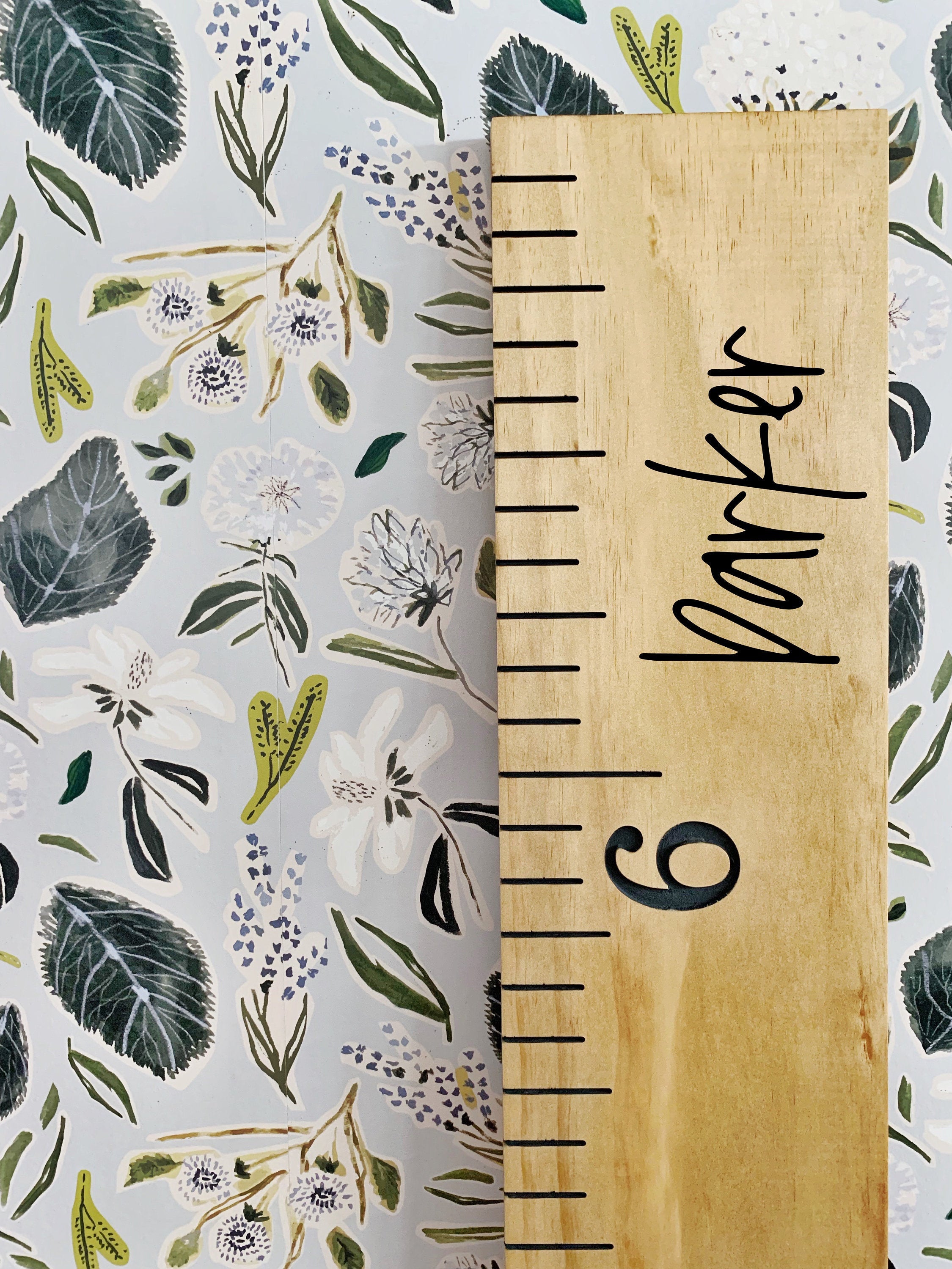 Parker Edition : Engraved Growth Chart - Half Pint Ink