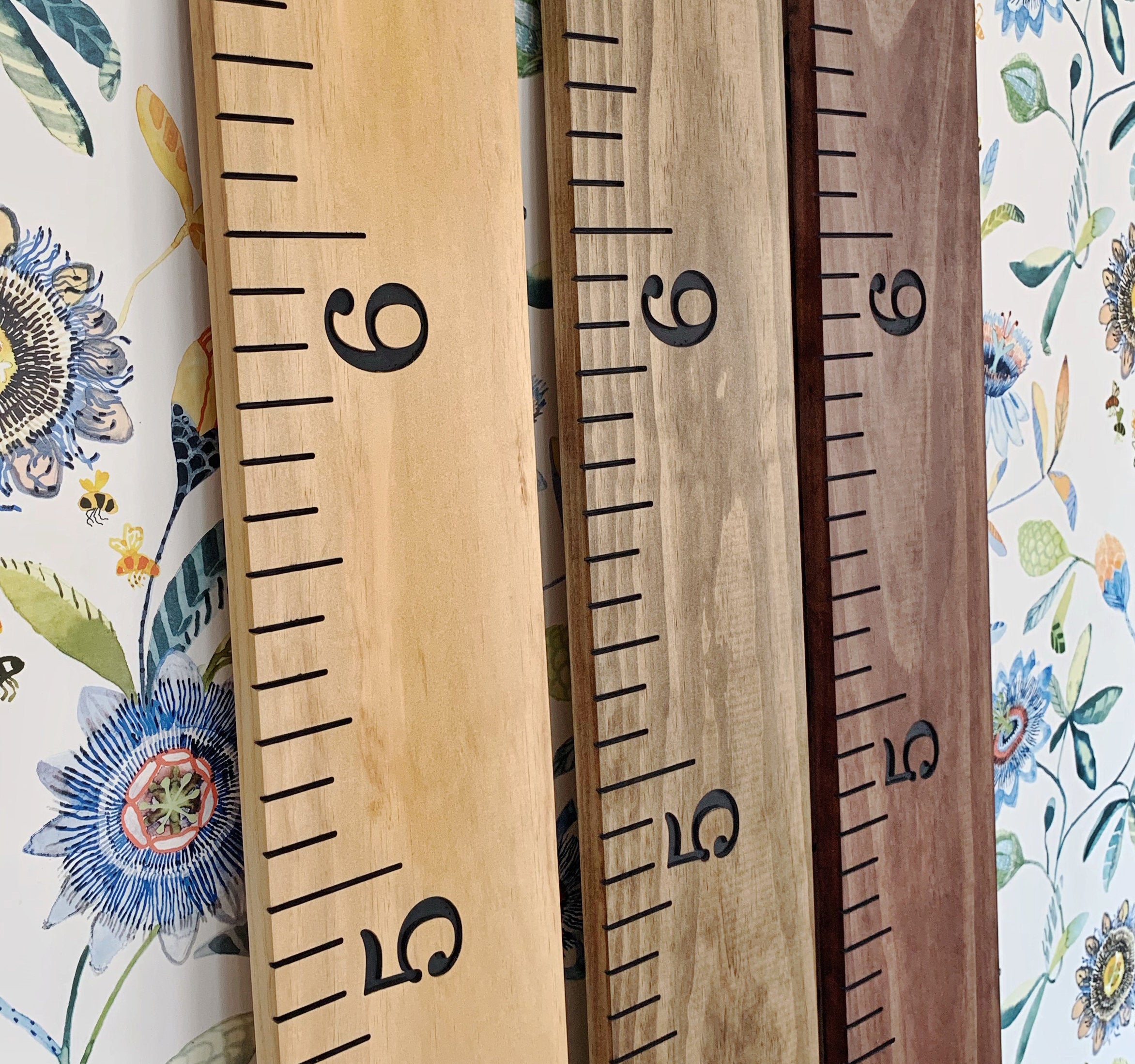 Custom Engraved Growth Chart : Six (6) Inch Edition - Half Pint Ink